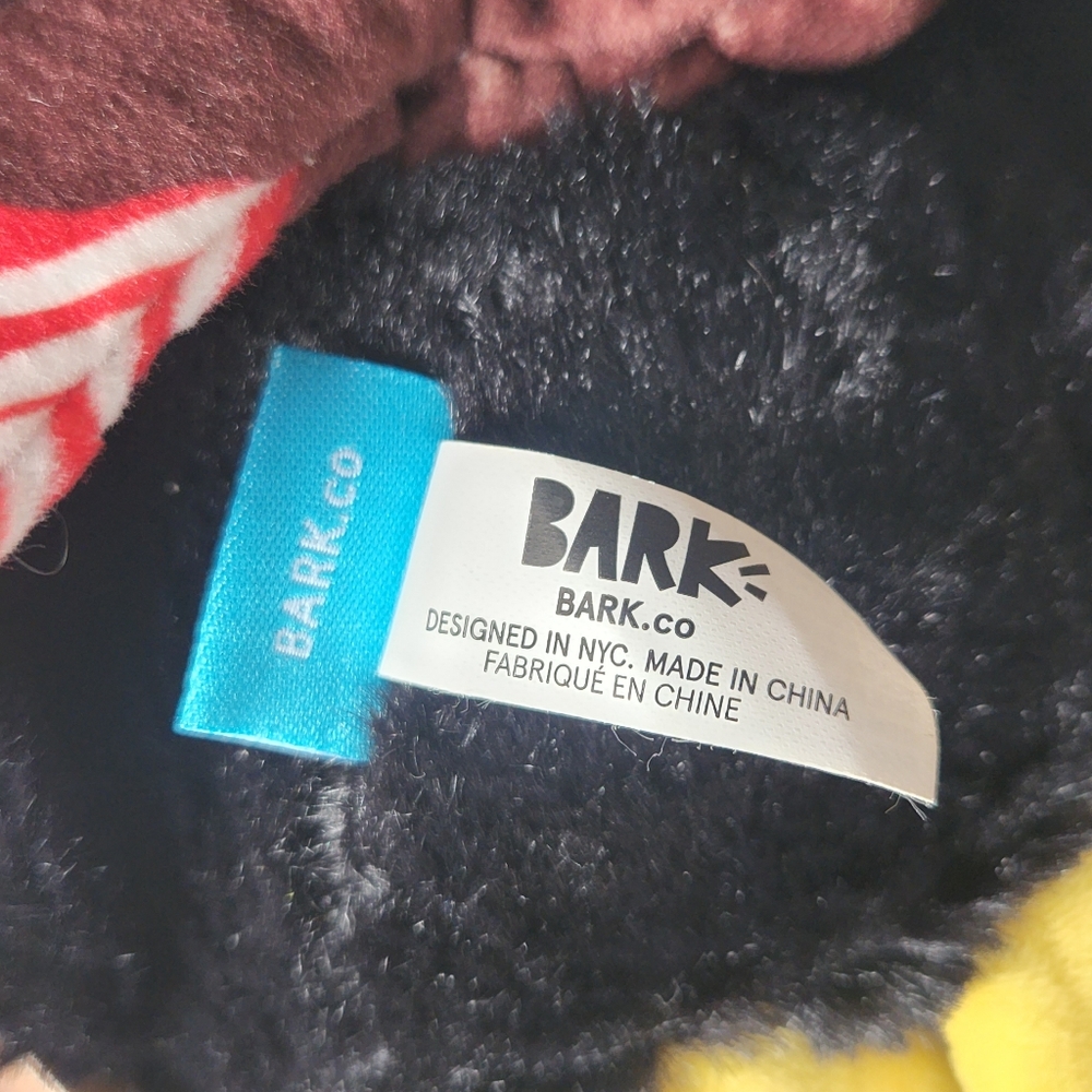 BarkBox Dog Toy Turkey Tom Thanksgiving 2022 Crinkle Squeak M/L (20+ Lbs) - Picture 6 of 6